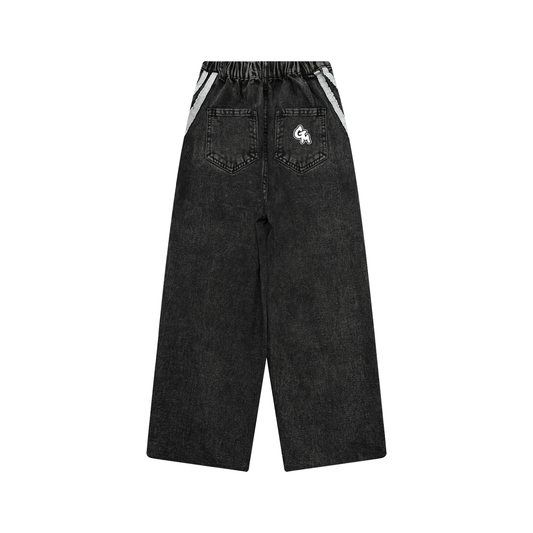 Kid’s Vintage Wash Side Stripe Jeans