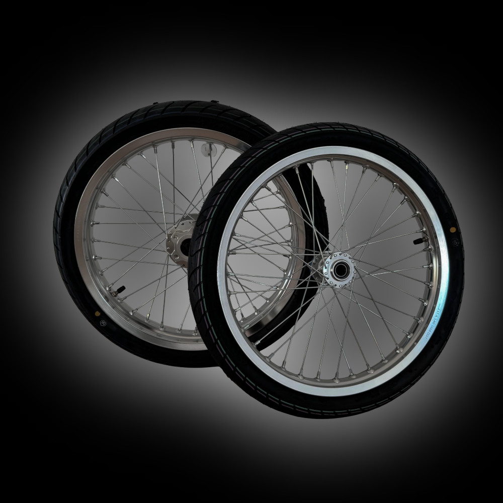 Light Bee/Eride Supermoto Wheel Set
