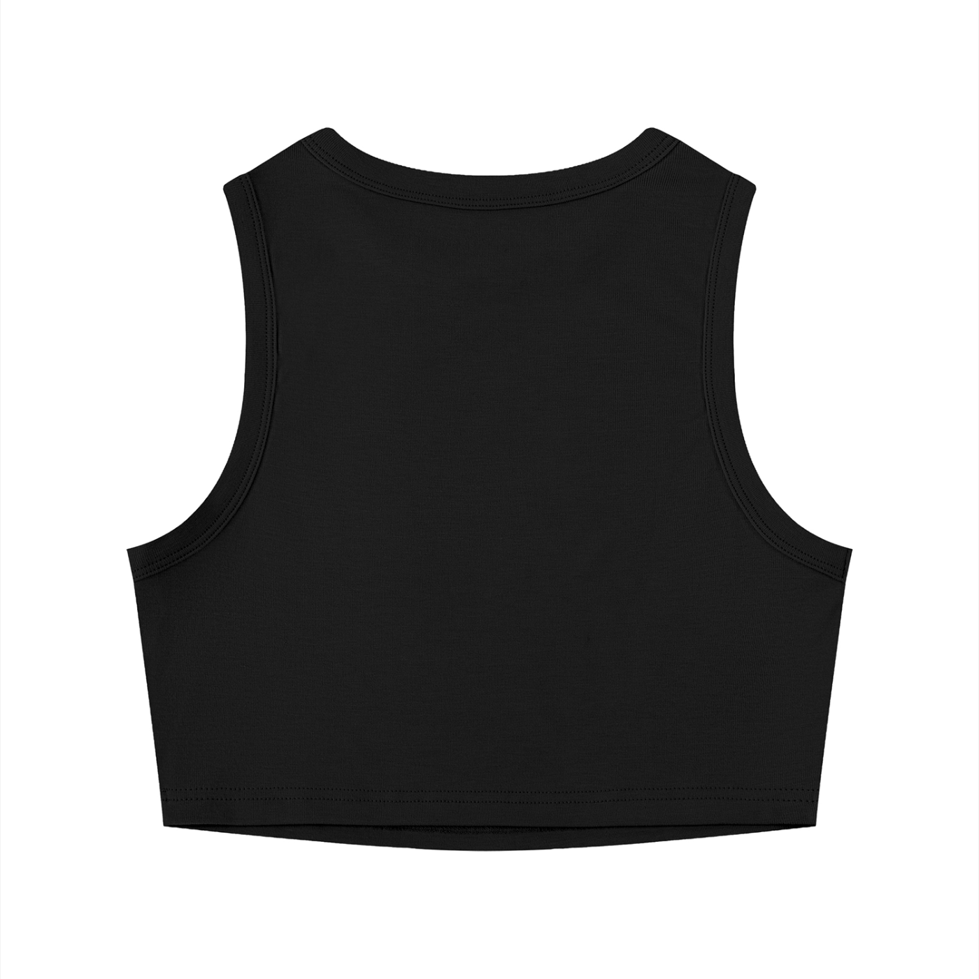 Women's Tight Crewneck Crop Tank Top