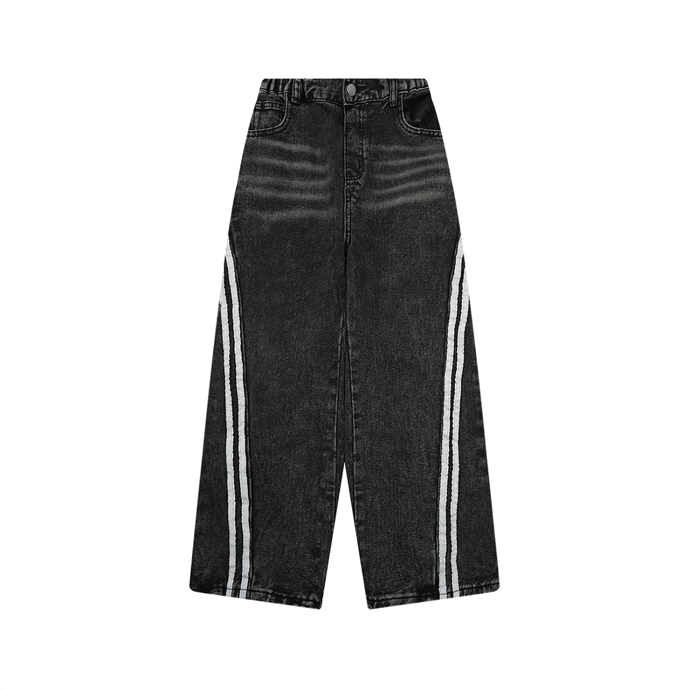 Kid’s Vintage Wash Side Stripe Jeans