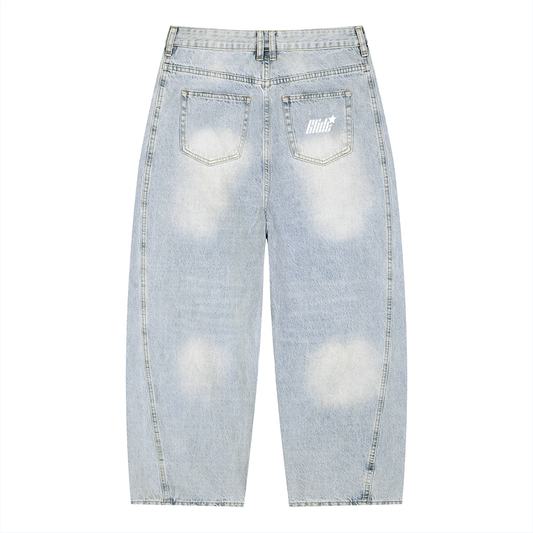Washed jeans