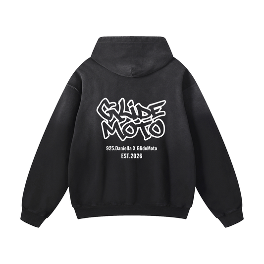 Sunfaded 925.Daniella X GlideMoto Hoodie
