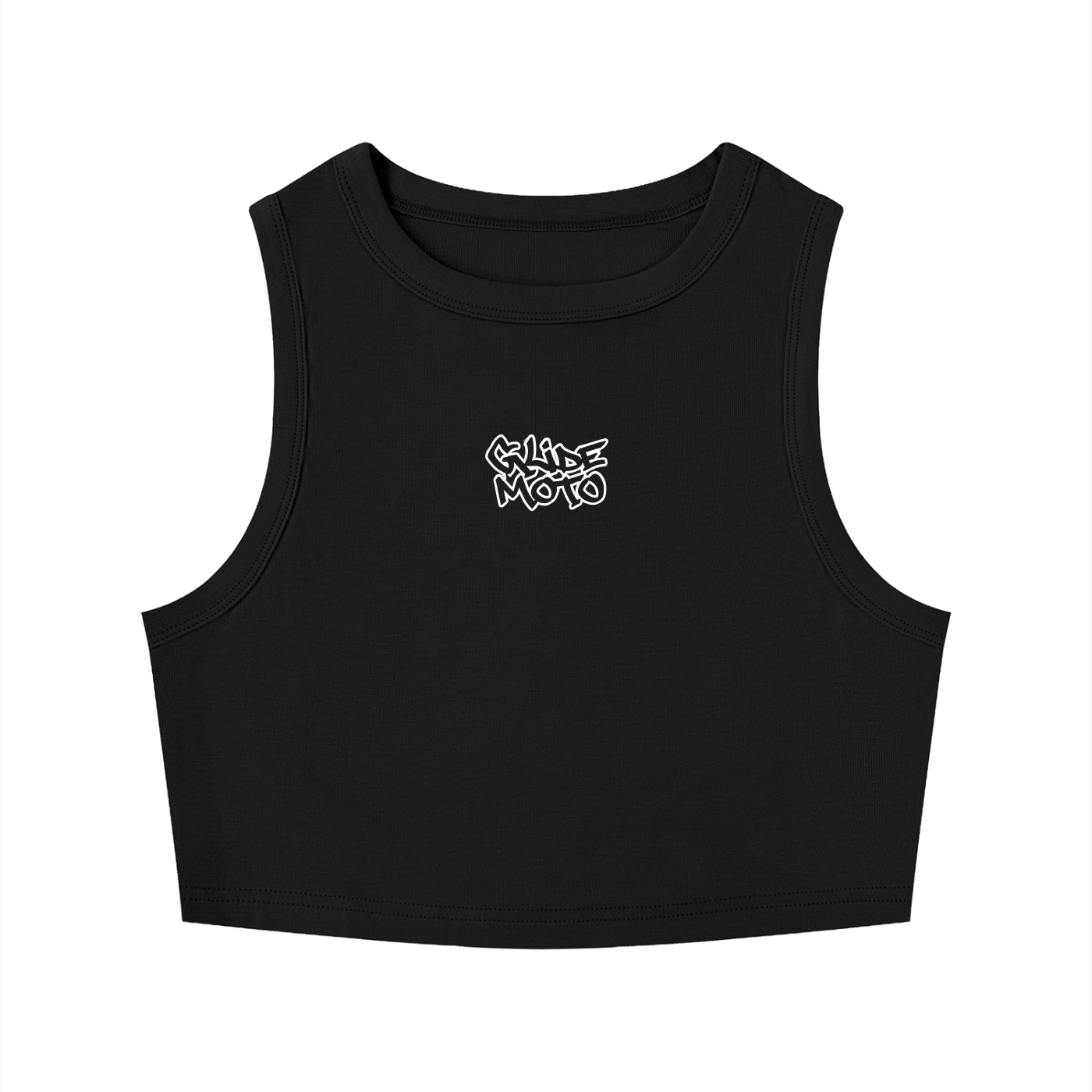 Women's Tight Crewneck Crop Tank Top