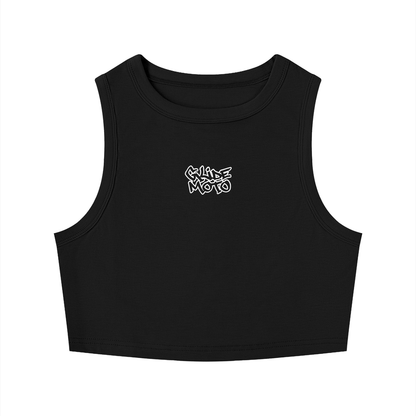 Women's Tight Crewneck Crop Tank Top