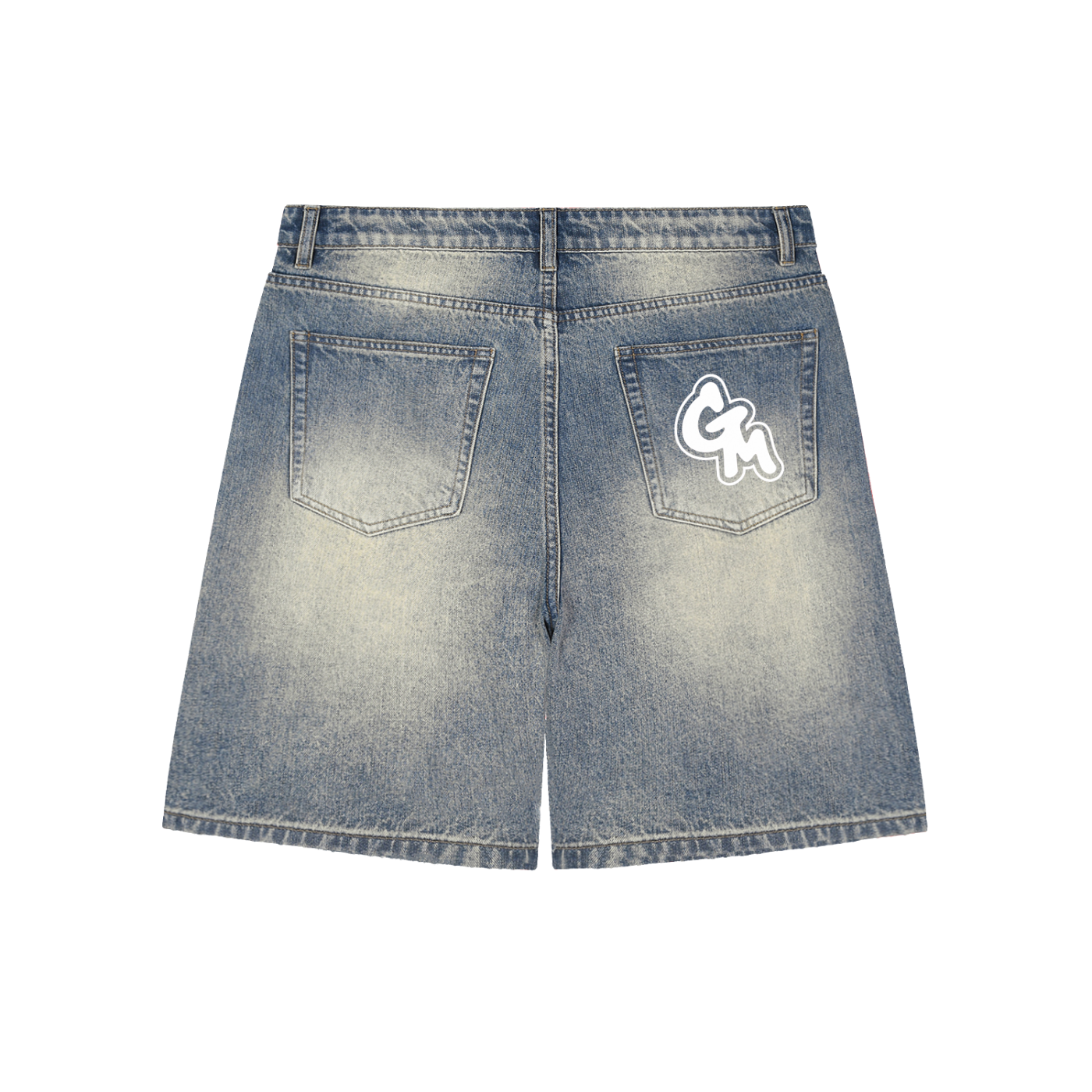 Glide Moto Faded blue jorts