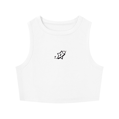 Women's Tight Crewneck Crop Tank Top