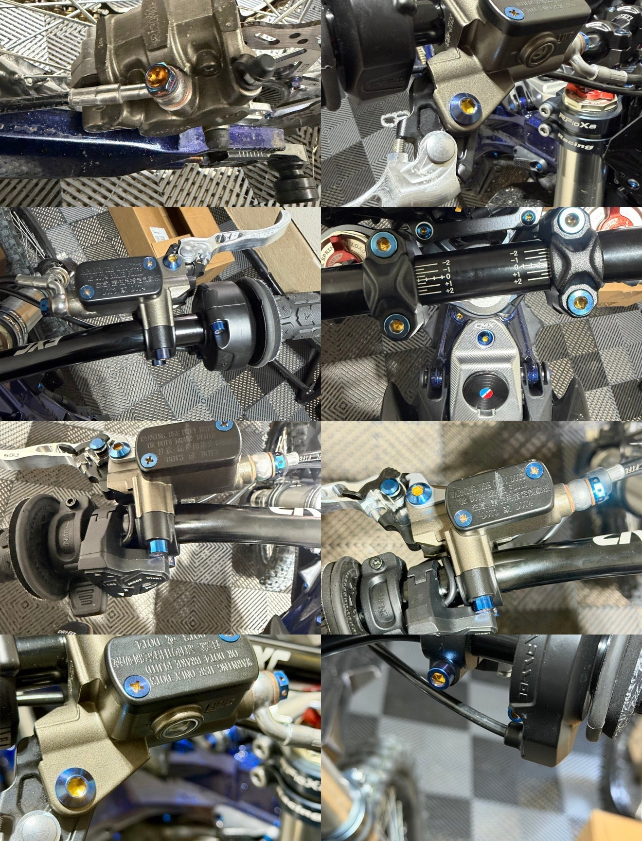 Ultra Bee Handle Bar Titanium Kit ($80 Value)