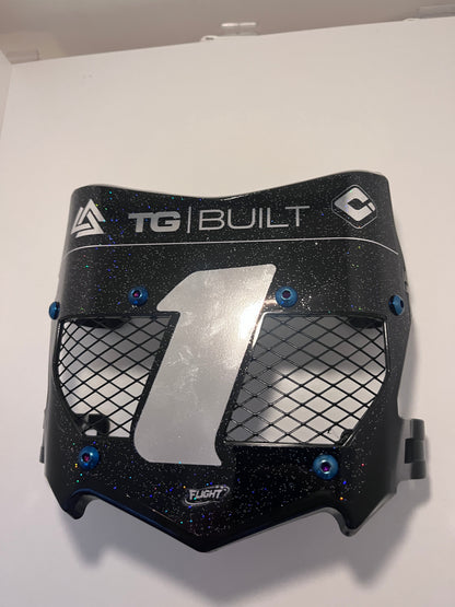 Titanium Vented Plate (Real plastic plate) *Pre-Order*