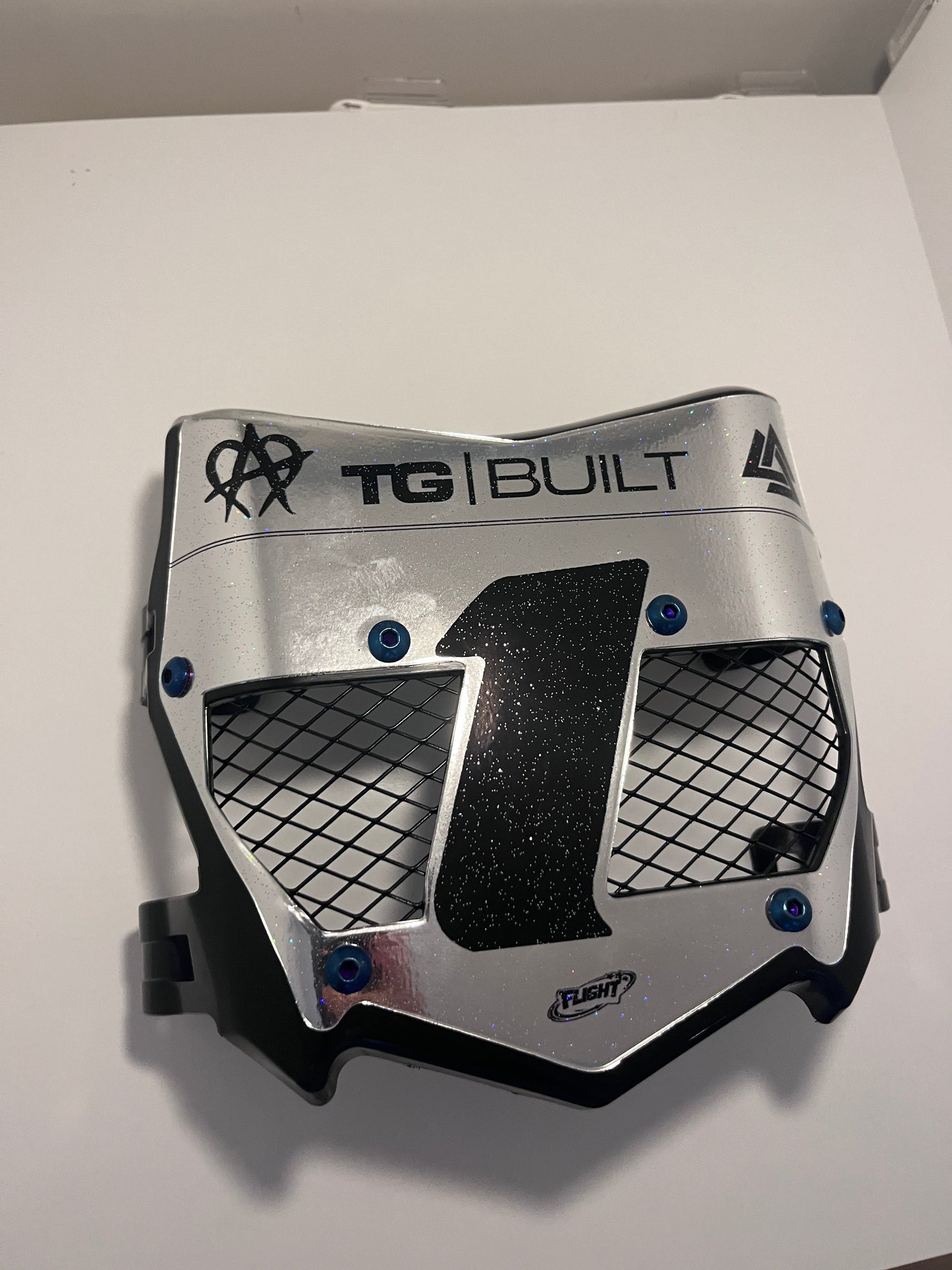 Titanium Vented Plate (Real plastic plate) *Pre-Order*
