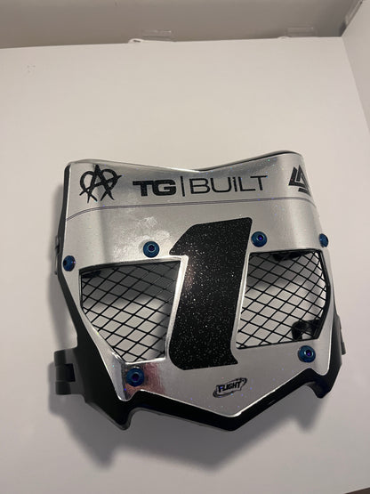 Titanium Vented Plate (Real plastic plate) *Pre-Order*