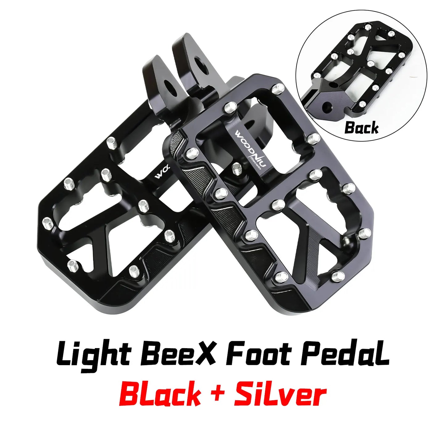 Surron LBX titanium pegs