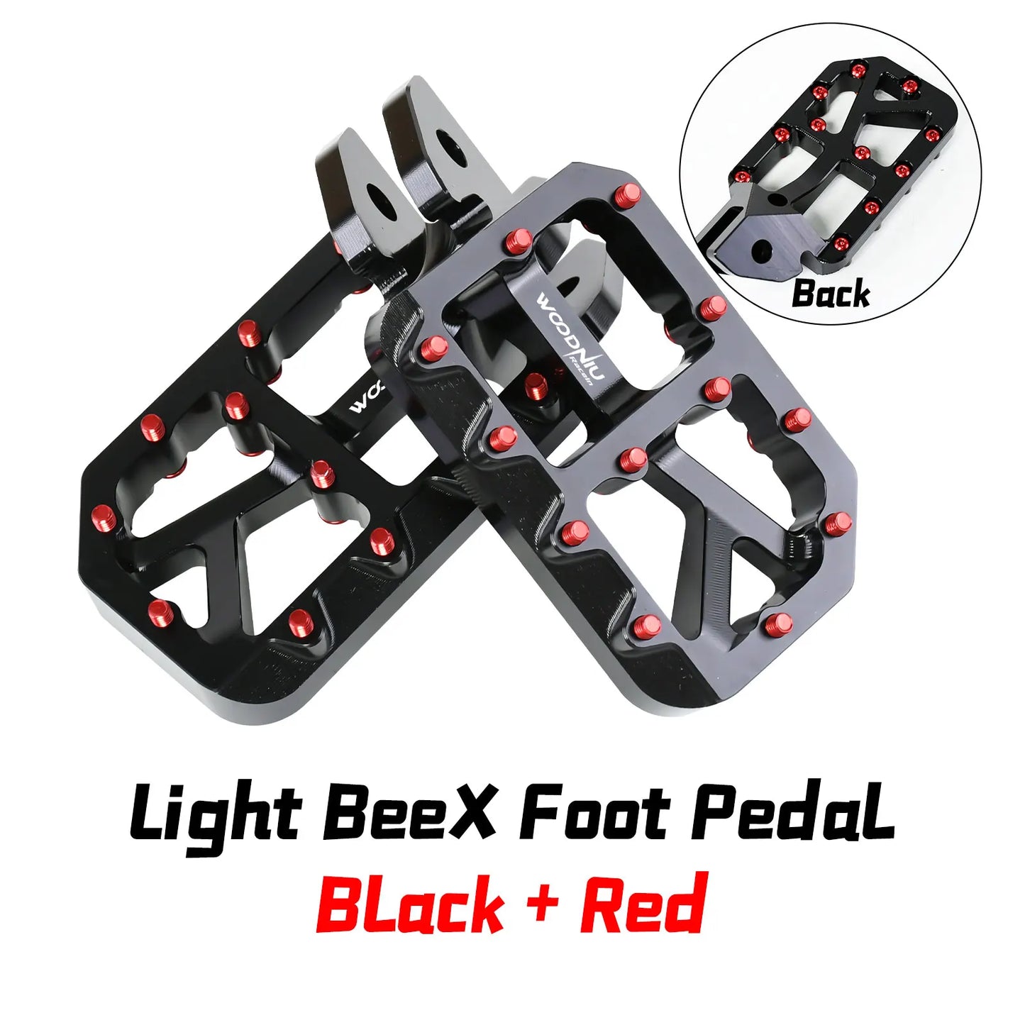 Surron LBX titanium pegs