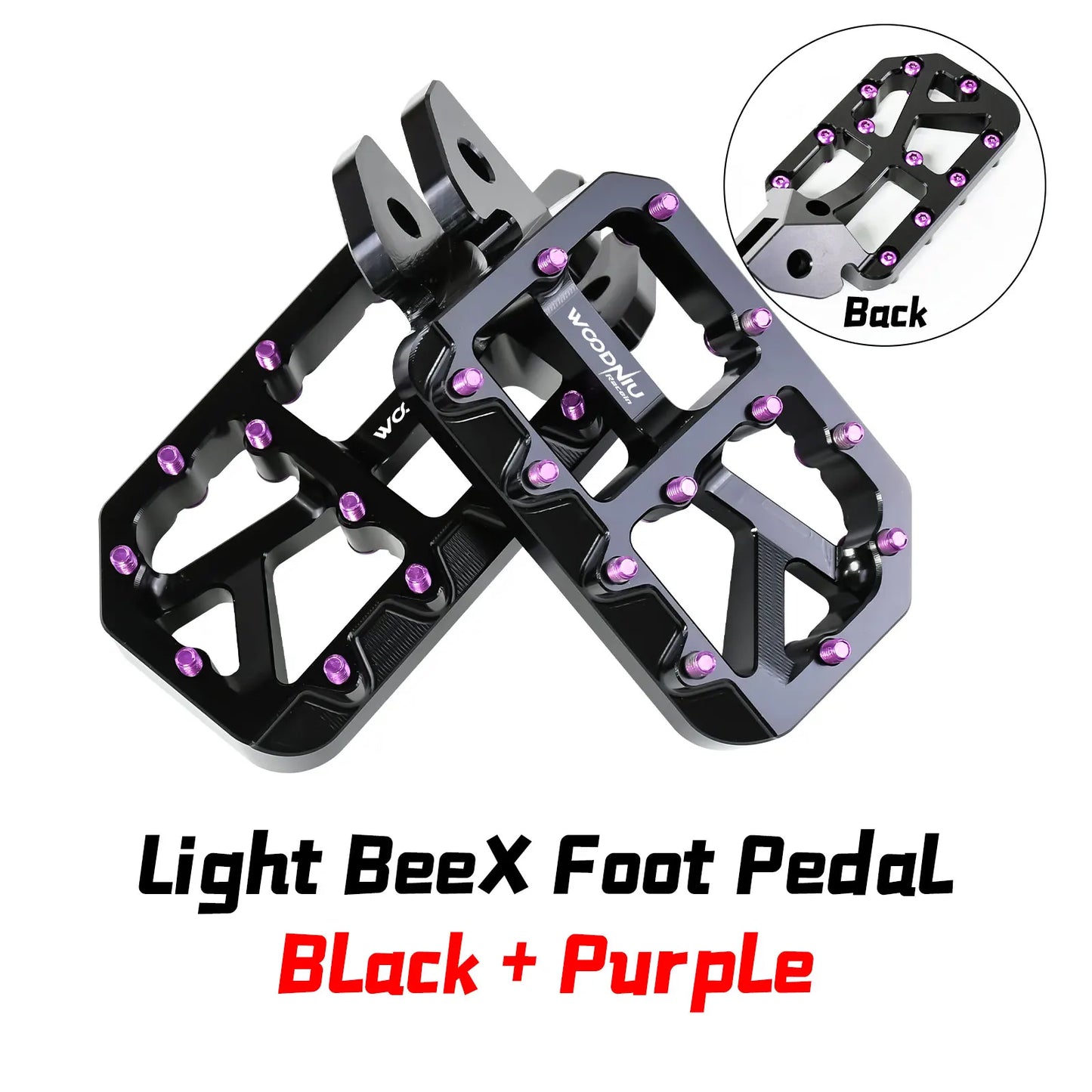Surron LBX titanium pegs