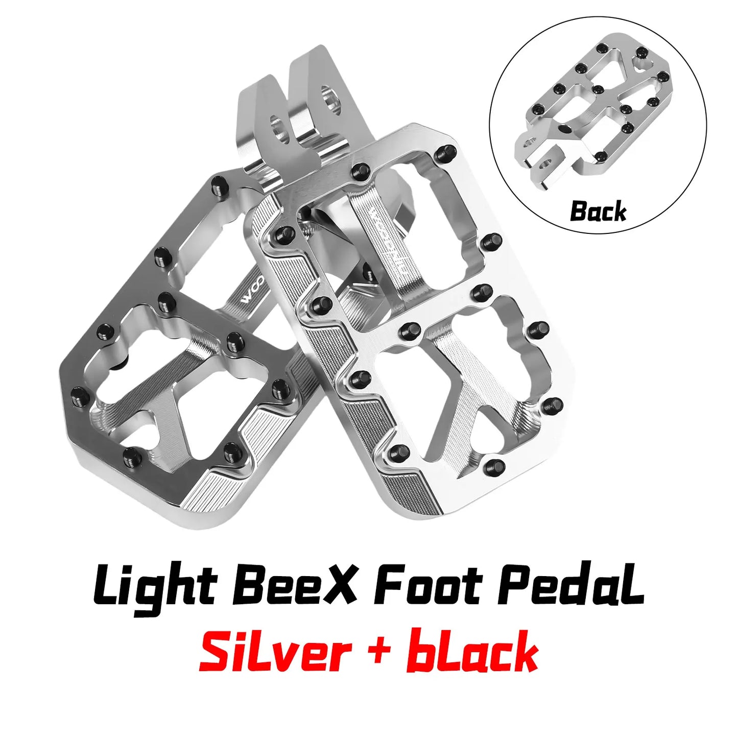 Surron LBX titanium pegs