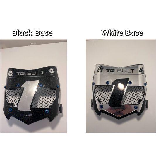 Titanium Vented Plate (Real plastic plate) *Pre-Order*