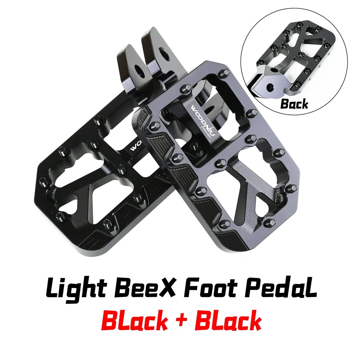 Surron LBX titanium pegs