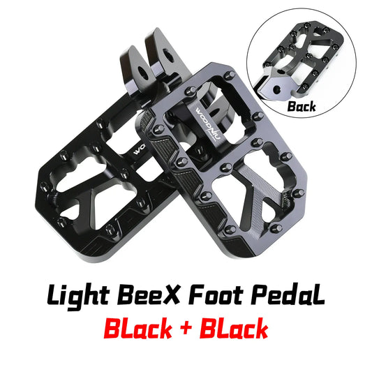 Surron LBX titanium pegs