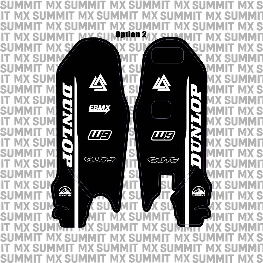 Ultrabee Fork Guard Decal