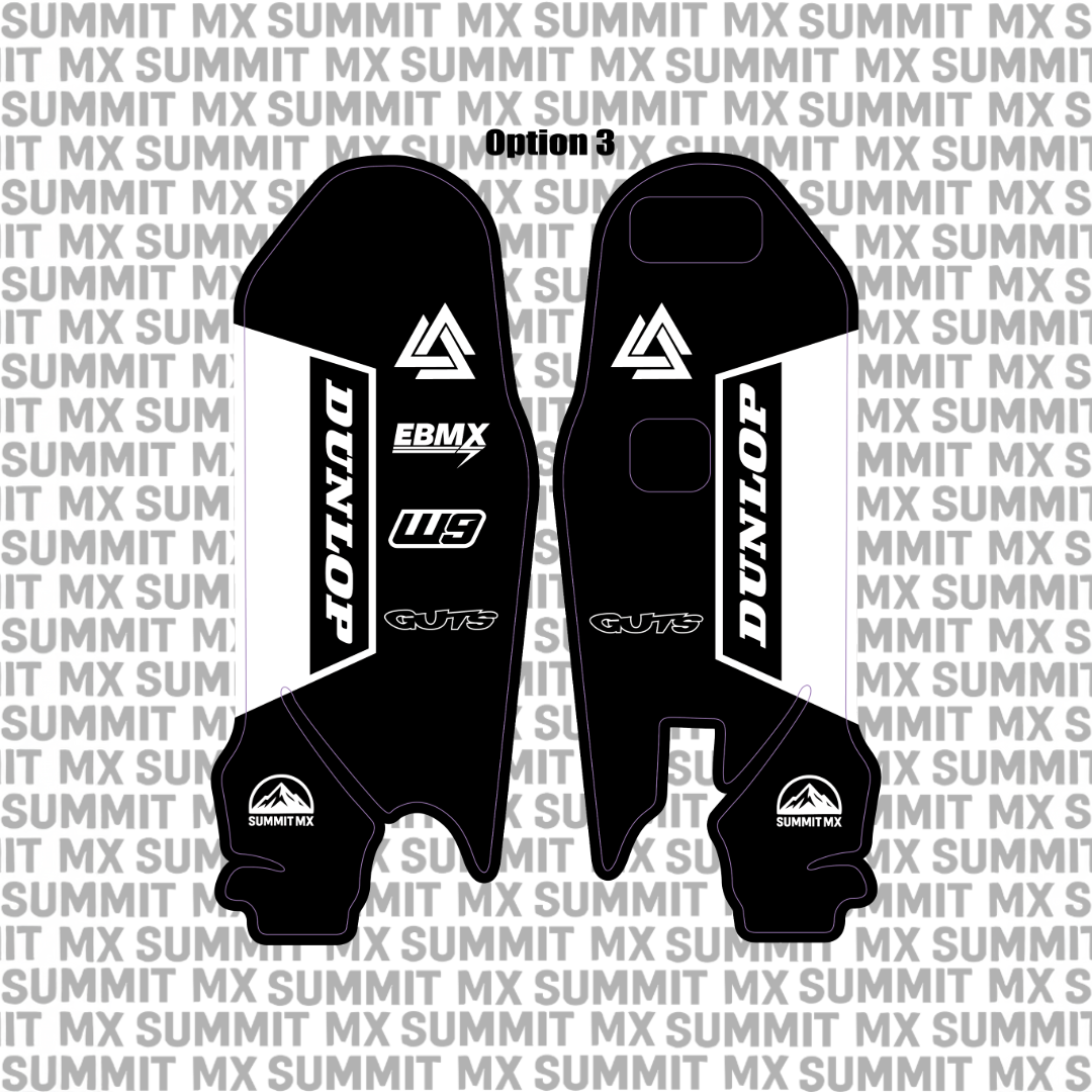 Ultrabee Fork Guard Decal