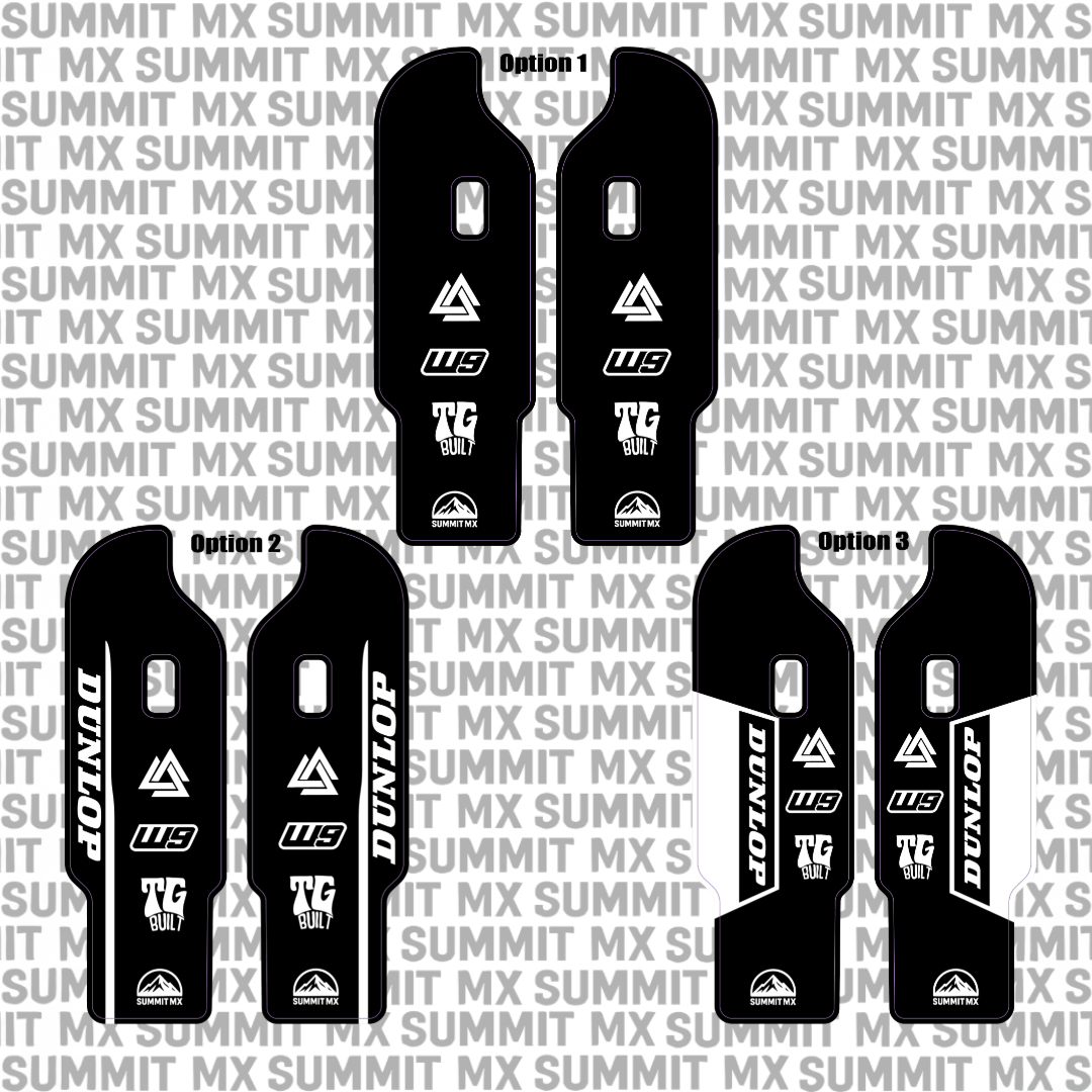 DNM Fork Guard Decal