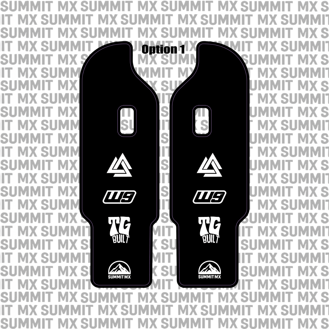 DNM Fork Guard Decal