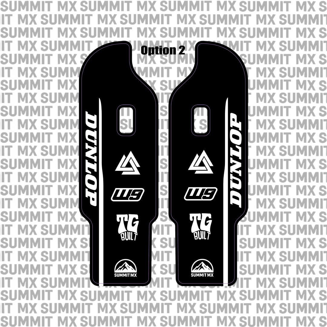 DNM Fork Guard Decal