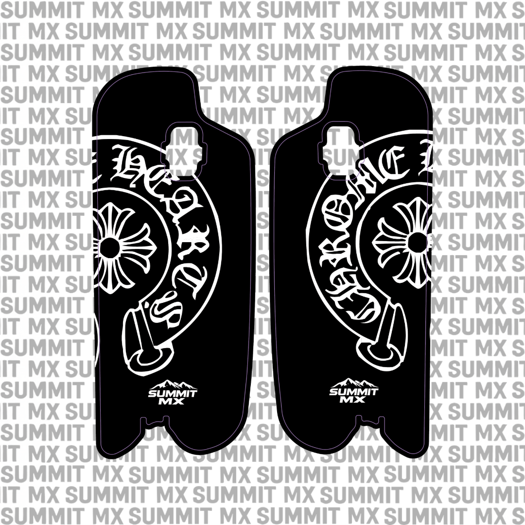 Chrome Hearts Fork Guard Decals