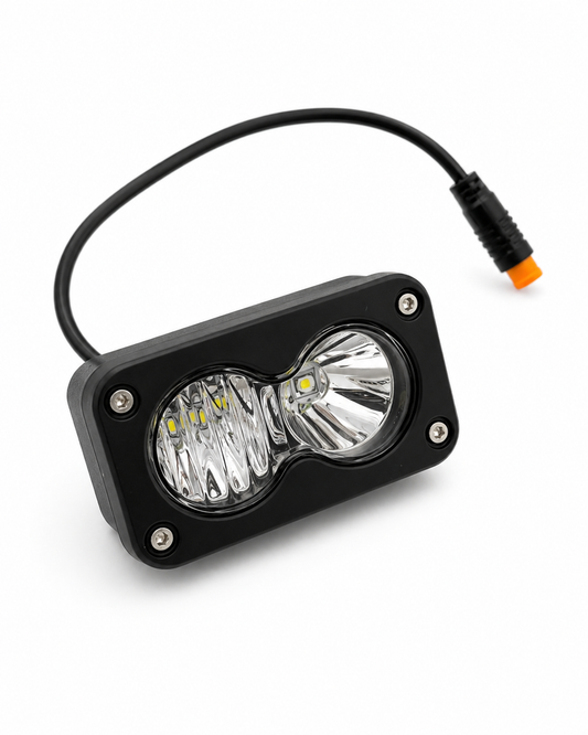 Baja Light (Plug & Play) | High-Power Waterproof E-Bike Headlight Kit (Ridstar Q20)