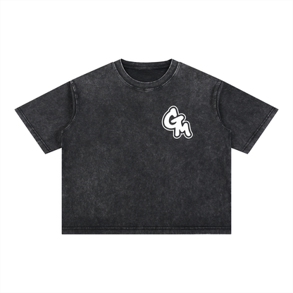 Washed boxy Glide Moto t-shirt