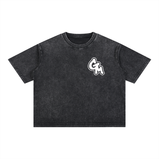 Washed boxy Glide Moto t-shirt