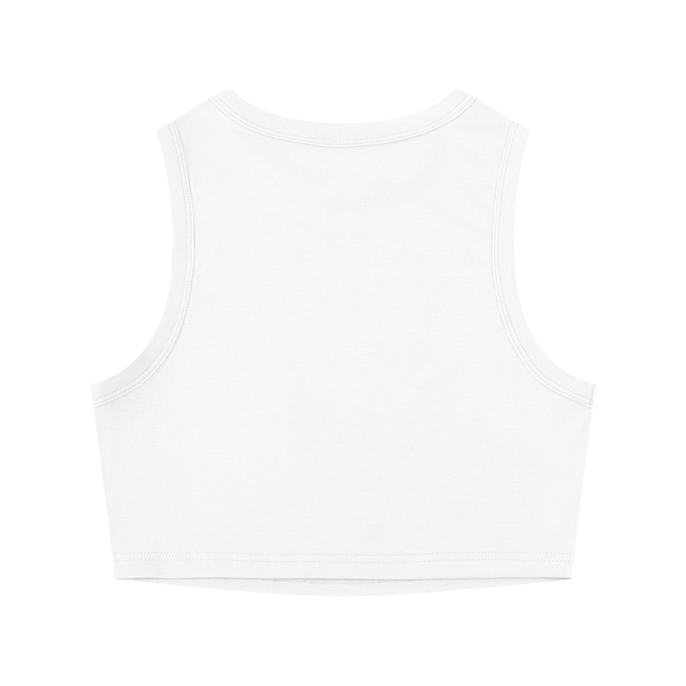 Women's Tight Crewneck Crop Tank Top