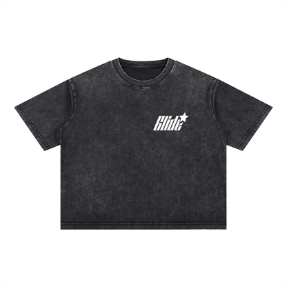 Washed Boxy t-shirt V2