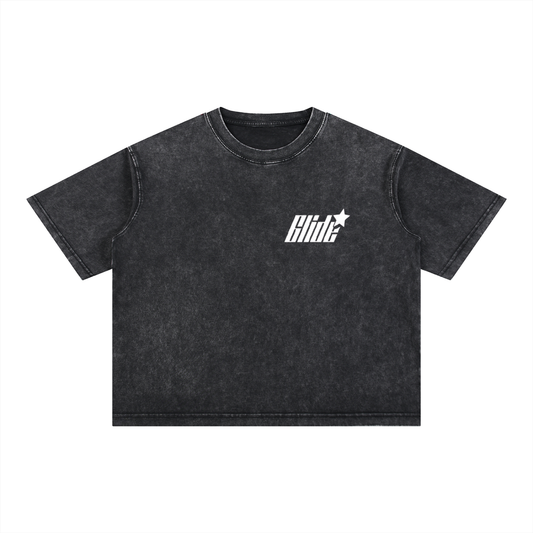 Washed Boxy t-shirt V2
